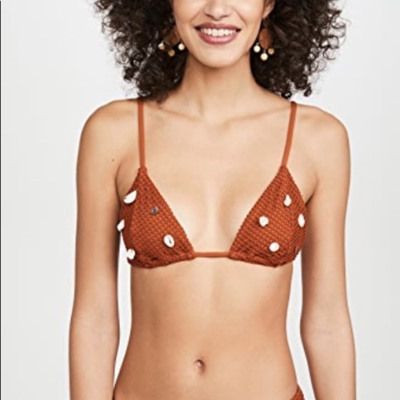 WeWoreWhat Cooper Shell Detail Bikini Top - Picture 3 of 12